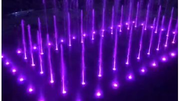 Custom outdoor floor standing fountains