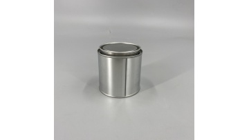 250ml round tin can 