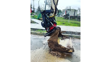 CATSU T06 tilt rotator SUNY SY50U excavator