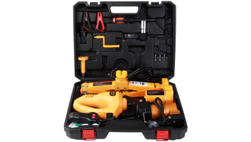 12V Electric Scissor Car Floor Jack Impact Wrench