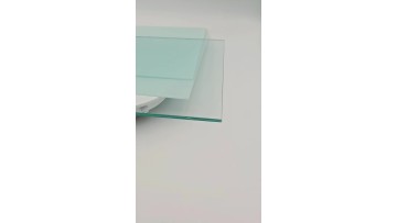 milky laminated glass