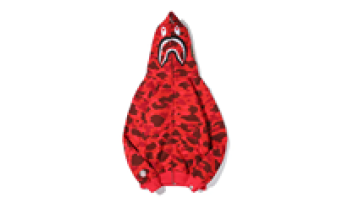 High quality bap shark hoodie Camouflage Cotton Supplier cotton Sweatshirt Custom Logo men's shark hoodies zip up1