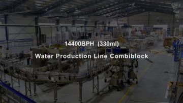14400BPH (330ml) Water Production Line Combiblock 540P