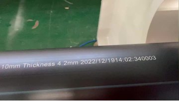 200mm PE tube fiber laser printer