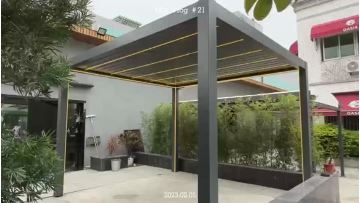 aluminium pergola