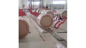 Paper Roll Conveyor Material Handing 