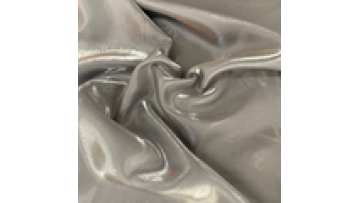 Bright Shiny 100 Polyester Breathable Lightweight Metallic Organza Fabric For Stage Wear Dresses1