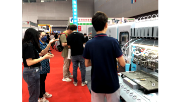 Exhibition of Heat transfer label machine