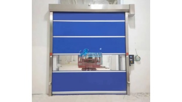 PVC high speed door use AGV