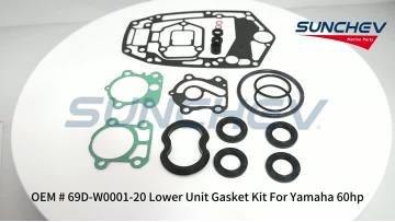 69D-W0001-20 Lower Unit Gasket Kit