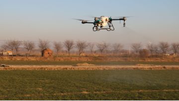plant fumigation drone