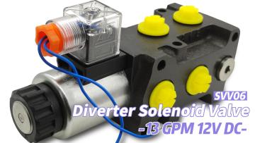 SVV06 6 Port Hydraulic Diverter Valve