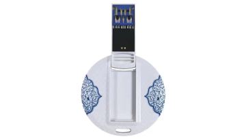 High quality round mini USB flash drive