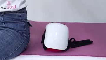 Best gifts electric knee massager heat wireless electric with red light