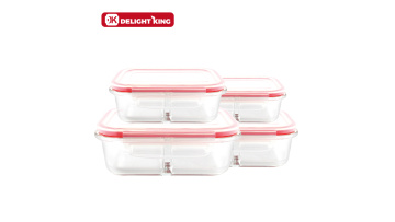 2 compartment container