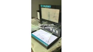 sample with led screen