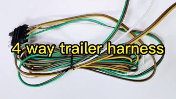 4 way trailer harness cable