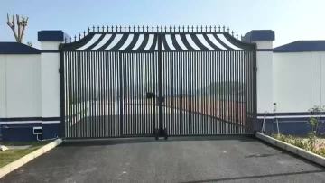 iron gate locks for outdoor fence with code