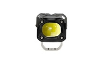 HJG Newest Design Motorcycle Accessories 60W Double Lens Spotlight Dual Color LED Motorcycle Flash Light For Offroad1