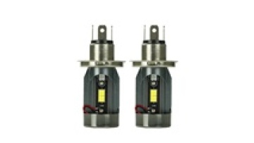 High Low Beam Ba20d P15d Gloden Cob 3 Led Motorcycle Headlight 8-80v Scooter Car Accessories Fog Light Led Light Bulb1