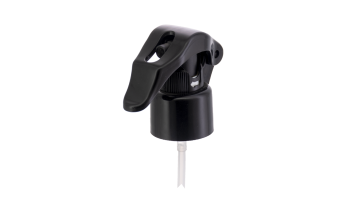 24/410 black smooth mini trigger sprayer with left-right lock