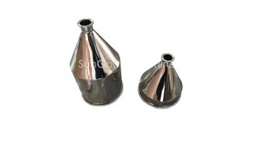 Beer Brewing Equipment Conical Hoppers Stainless Steel Beer Funnels for Beverage1