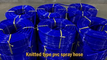 KNITTED TYPE PVC SPRAY HOSE