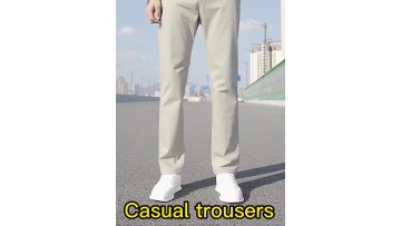 2022 autumn new casual black non wrinkle business men's pants1