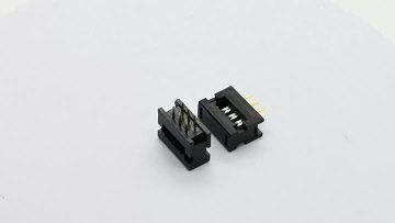 2.54mm 7.3mm Mating DIP Plug Connector