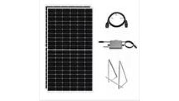 1640 WP Balkonkraftwerk Solaranlage JA-Solar PV-Modul Hoymiles HM-1500 Solar balkonkraftwerk schuko1