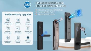 WiFi Digital Safe Electronic Fingerprint Smart Door Lock