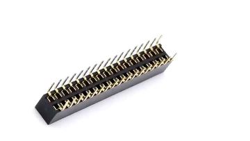 2.0mm Female header Dual Row Bottom Entry H4.3mm 2*17P