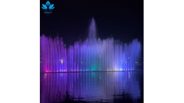 Gushing fountain