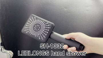 Leelongs Ningbo Factory Hot-sale Square Single Functional Plastic Bathroom New Hand Shower Set1