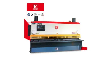 Kingball QC11y-12X3200 Used-Machinery E21s Controller Sheets Metal Swing Beam Shear CNC Laser Cutting Machine Hydraulic Guillotine Shearing Cutting Machine1