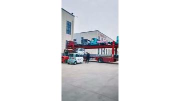 Bulk shipment of electric tricycles