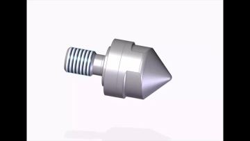 Spare Parts Of Twin Screw Extruder ZSK70SC HEAD SCREW