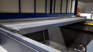 pit for items passing in and out