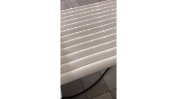 pom-h rod of white