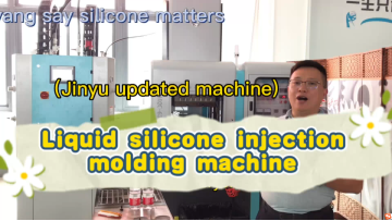 LSR injection molding machine for silicone overmolded products