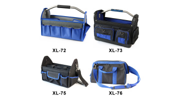 18 inch Open Tool Tote waterproof 600d oxford fabric Heavy duty Rigid Waterproof  electrician Handle tool bag1