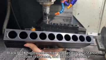 PEEK machining part black