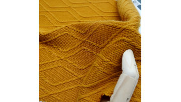Knit jacquard fabric
