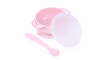 2020 Hot Sell Baby Safety Spoons Silicon Bowl Baby With Spoon1