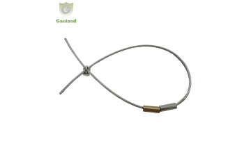 FZ-25075 6mm Galvanized Steel Core Wire Rope Slings AiSi Large Thimble Eye Loops Manufacturing Cut Bending Weld Processing ANSI Standards