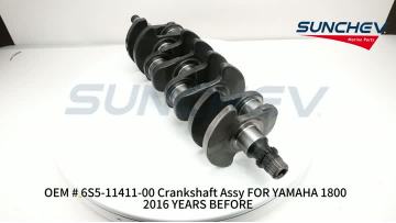 6S5-11411-00 Crankshaft Assy 