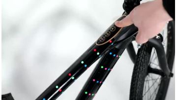 LED Membrane switch effect;