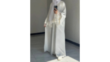 2025 Womens Clothing Daisy Embroidery Lace Sleeve Abaya for Women Plain Modest Islamic Clothing Abaya Women Muslim Dress1