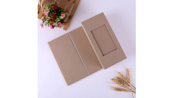 two doors opening brown box