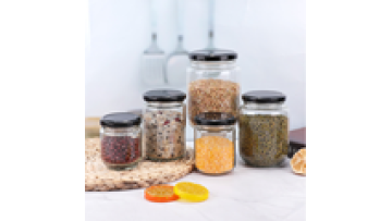 195ml 240ml 350ml 480ml 750ml Glass Honey Jars Food Grade Glass Jar For Food Beverage And Honey Packing With Metal Lid1
